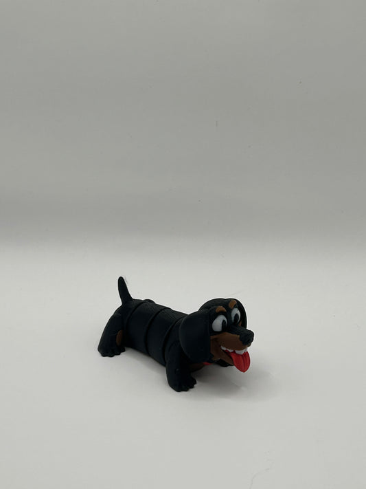 Daschund Happy Dog