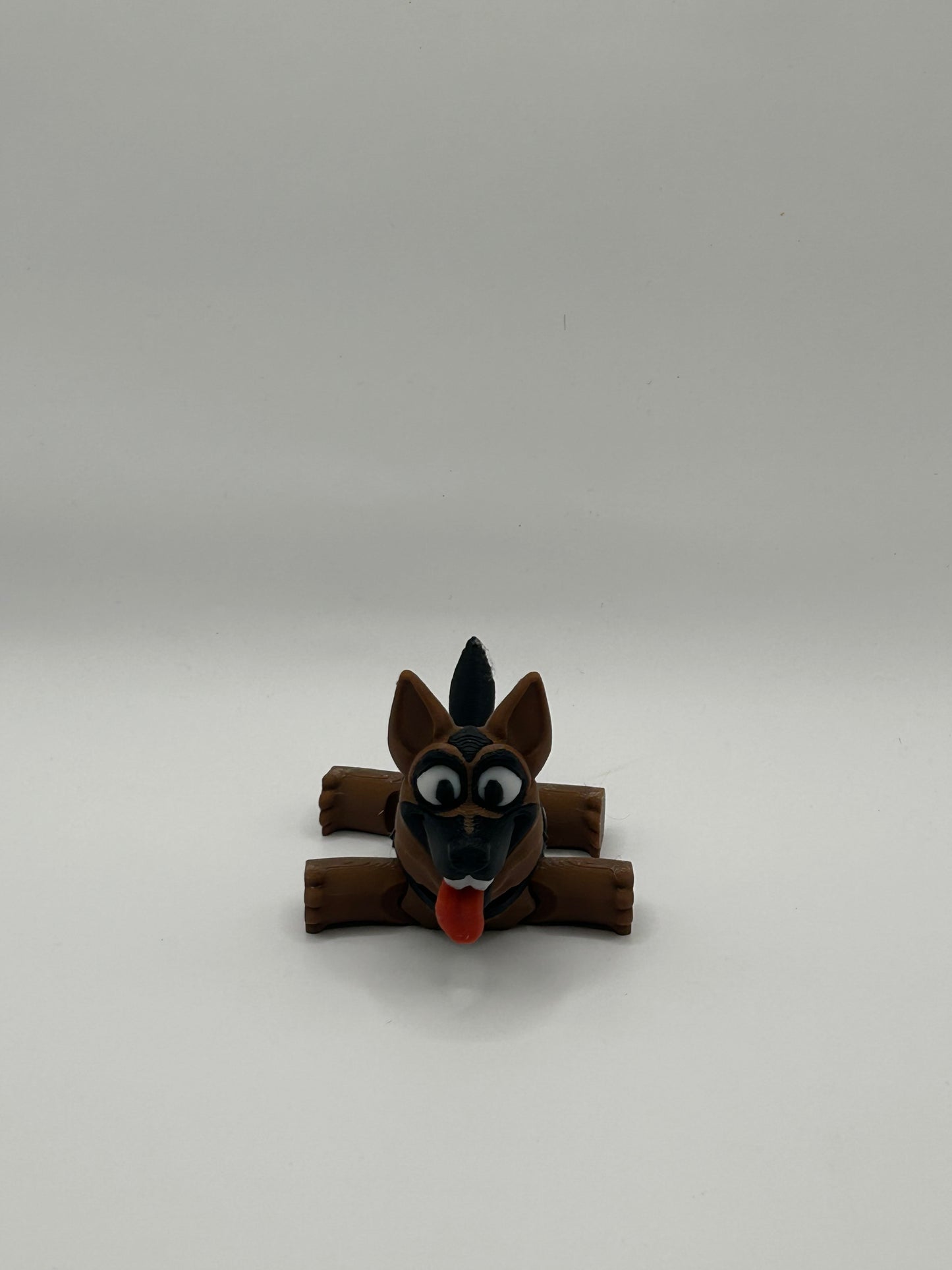 German Shepherd Happy Dog