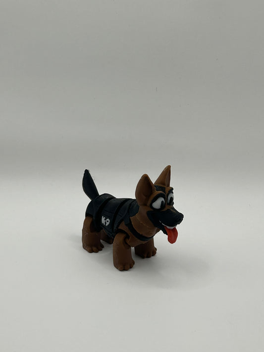 German Shepherd Happy Dog